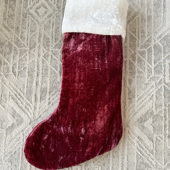 Pottery Barn | Harry Potter Gryffindor Burgundy Christmas Stocking - Picture 4 of 8